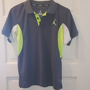 Jordan dri fit collared shirt(boy sz)